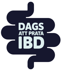 Logotyp för Dags att prata IBD